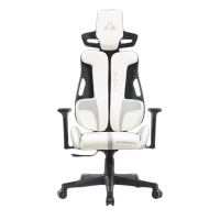 ARMAGGEDDON VEGAN LEATHER ERGONOMIC BACK GAMING CHAIR EXO III SALT FLAT
