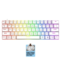 ARMAGGEDDON MECHANICAL KEYBOARD MKA-1C NEX WHITE TACTILE  BROWN SWITCH