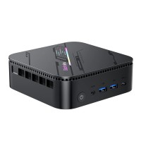 BLACKVIEW MINI PC 8-CORE AMD RYZEN 5 7430U 16GB DDR4 512GB M.2 SSD, TRIPLE 4K DISPLAY WIN 11 PRO BLACK