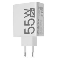 BLACKVIEW TYPE-C GAN POWER ADAPTER 55W WHITE
