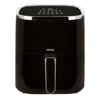 JOCCA 5L DIGITAL AIR FRYER 1450W TOTAL BLACK