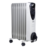 JOCCA OIL FILLED RADIATOR 9 ELEMENTS 2000W WHITE