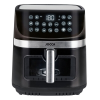 JOCCA DIGITAL FRYER 9L DOBLE RESISTANCE AND VENTANA 2200W BLACK