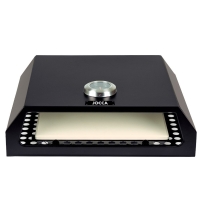 JOCCA STAINLESS STEEL PIZZA OVEN FOR BARBECUES BLACK