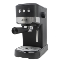 JOCCA ESPRESSO COFEE MAKER 20 BARS WITH VAPORIZER AND REMOBABLE DEPOSIT 1,25L BLACK