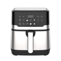 JOCCA DIGITAL AIR FRYER 6.5L SILVER