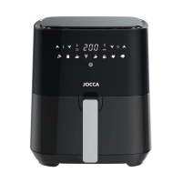 JOCCA DIGITAL AIR FRYER 5L 1450W BLACK