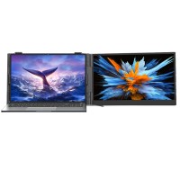 BLACKVIEW 14' SINGLE LAPTOP SCREEN EXTENDER LCD 16:9 60Hz 1080P BLACK/GREY