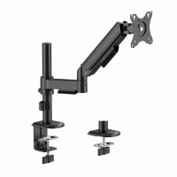 GEMBIRD ADJUSTABLE DESK DISPLAY MOUNTING ARM 17'-32' MAX VESA 100x100 BLACK