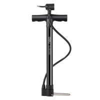 DELI FLOOR PUMP 8BAR/116PSI Φ29X270MM BLACK