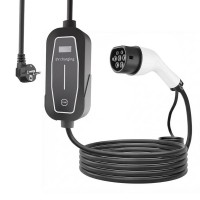 ENERGENIE MOBILE EV CHARGER SCHUKO TO TYPE 2 16A 1-PHASE 3.7KW 5M