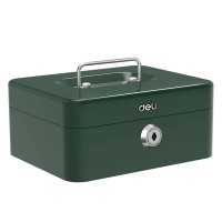 DELI PORTABLE MINI CASH BOX GREEN