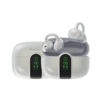 BLACKVIEW BT6.0 IPX5 AIRBUDS 15 WITH LCD CHARGING DOCK FROSTY WHITE