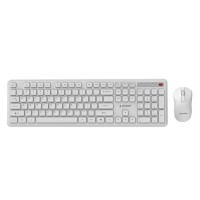 GEMBIRD SLIM PRO BUSINESS WIRELESS DESKTOP SET US LAYOUT WHITE