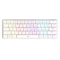 WHITE SHARK MECH KEYBOARD GK-006221 NAGAMAKI WHITE US BLUE SWITCH