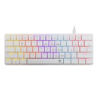 WHITE SHARK MECH KEYBOARD GK-006211 NAGAMAKI WHITE US RED SWITCH