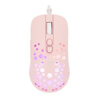 WHITE SHARK RGB GAMING MOUSE GM-9004 12800DPI PINK