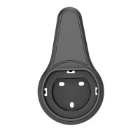 ENERGENIE WALL MOUNTED CHARGING CABLE HOLDER BLACK