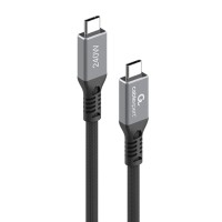 CABLEXPERT PREMIUM USB 4 TYPE-C CHARGING & DATA CABLE 40 Gbps 240W 0.3M