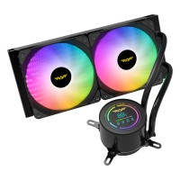 ARMAGGEDDON UNIQUE COOLING FAN 9 BLADE DEEP FREEZE ADV A240 ARGB BLACK