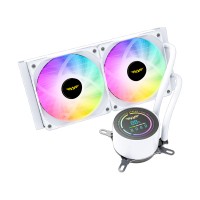 ARMAGGEDDON UNIQUE DUAL COOLING FAN 9 BLADE DEEP FREEZE ADV A240 ARGB WHITE