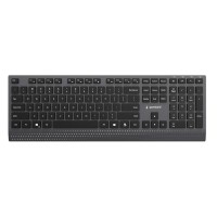 GEMBIRD SLIM WIRED MULTIMEDIA KEYBOARD WITH TYPE-C ADAPTER US LAYOUT BLACK