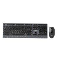 GEMBIRD DUAL-MODE SLIM WIRELESS DESKTOP SET 2.4G + BT US LAYOUT BLACK
