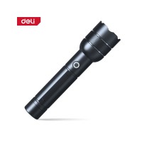 DELI FLASHLIGHT 200LM BLACK
