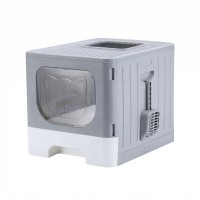 JOCCA FOLDABLE CAT LITTER BOX GREY