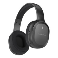 SONICGEAR 2-IN-1 BT6.0 FOLDABLE HEADPHONES AIRPHONE 8 LONG BLACK