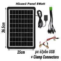 Ηλιακό Panel 15Watt