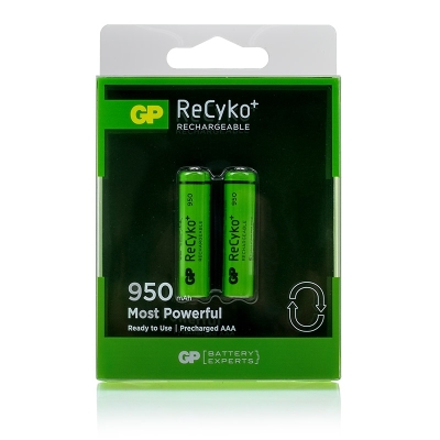 GP Recyko Rechargeable Battery NiMh AAA 1.2V