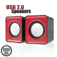 Στέρεο Ηχεία USB 2.0 V310 Κόκκινο/Μαύρο