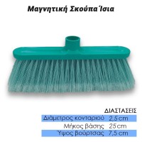 Μαγνητική Σκούπα Ίσια