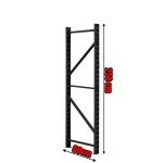 Κολώνα Βαρέως Τύπου 250x60 Μαύρο