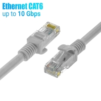 Καλώδιο Ethernet 1m CAT 6E Γκρι