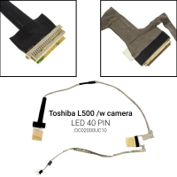 Καλωδιοταινία οθόνης για Toshiba L500 with Webcam Connector LED version