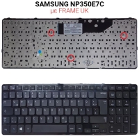 Πληκτρολόγιο SAMSUNG NP350E7C WITH FRAME UK