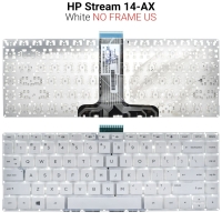 Πληκτρολόγιο HP Stream 14-AX Λευκό