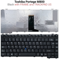 Πληκτρολόγιο Toshiba Portege M800 with Frame and Trackpad UK