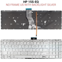 Πληκτρολόγιο HP 15S-EQ NO FRAME US WITH BACKLIT SILVER