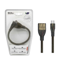 Αντάπτορας καλώδιο - USB-A male/Micro USB - 21S-01 - 20cm - 098128