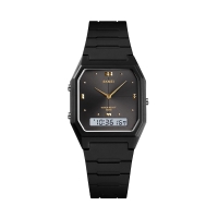 Ψηφιακό/αναλογικό ρολόι χειρός – Skmei - 1604 - Black/Black