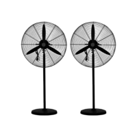Επιδαπέδιοι ανεμιστήρες με ορθοστάτη σε σετ 2 τεμαχίων - 130W - 65cm - 675992