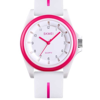Αναλογικό ρολόι χειρός – Skmei - 1578 - 215781 - White/Pink