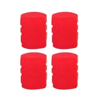 Καπάκι βαλβίδας ελαστικών αυτοκινήτου φωσφορίζον - R-Z17201-4U - 140532 - Red