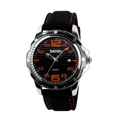 Αναλογικό ρολόι χειρός – Skmei - 0992 - Black/Orange
