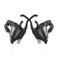 Λεβιέδες ταχυτήτων-φρένων ποδηλάτου - Λεβιεδομανέτες - S54-01 - 3+7SPEED - 651841