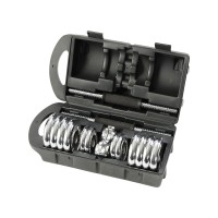 Σετ ρυθμιζόμενοι αλτήρες γυμναστικής - 20kg - 556646