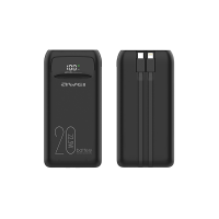Powerbank - P169K - 20.000mah - AWEI - 002455 - Black
